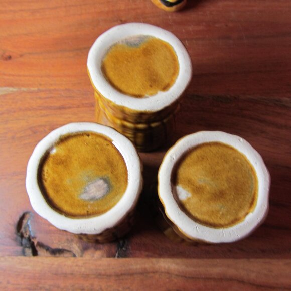 siesta man ceramic decanter vintage mexico & 6 shot glasses (about 3 oz) (W5773) - Picture 8 of 15